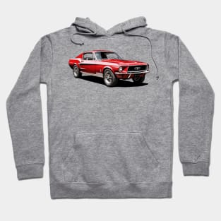 Red ford mustang Hoodie